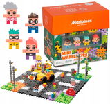 Marioinex Wafle City STREET 280sz 4fig konstruktor