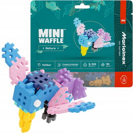 Mini Wafle Klocki Marioinex Nature KOLIBER Natura 50 elementów Waffle 3+