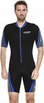Cressi Men's Playa Man Shorty Wetsuit 2.5mm XS/1 MOKRY SKAFANDER