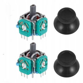 ZESTAW NAPRAWCZY 2x ORYGINALNY ANALOG DO PLAYSTATION5 PS5 2X GRZYBEK SZARY