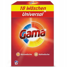 Gama Proszek do prania uniwersalny 1,08kg |18 prań