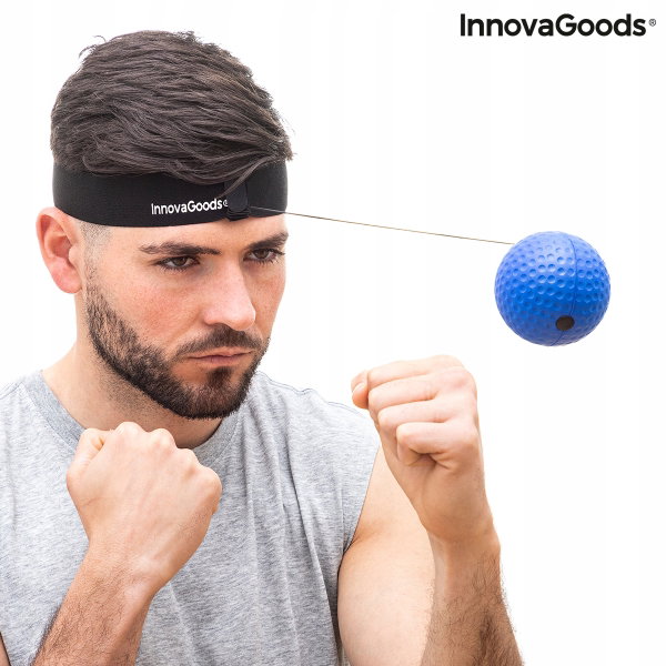 Zestaw bokserskich piłek refleksowych InnovaGoods