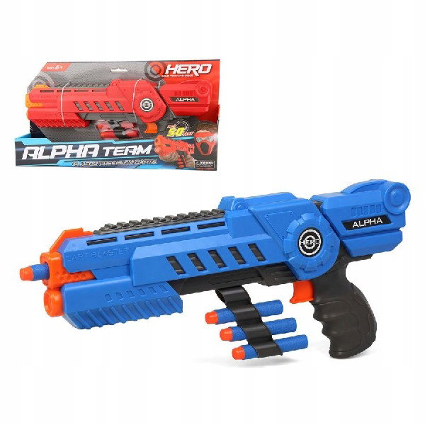 Pistolet na strzałki Playset Hero Alpha Czerwony