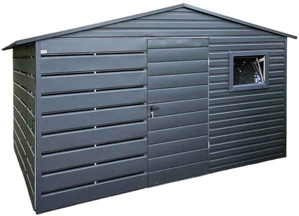 Schowek Domek Ogrodowy 2,5x3,5 wiata 1x3,5 drzwi okno dach GP624