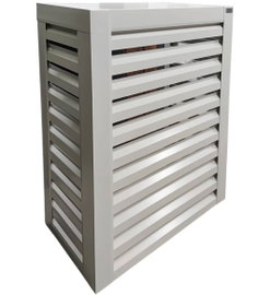 Osłona klimatyzatora – pompy ciepła 100x40x150 cm biały GP705