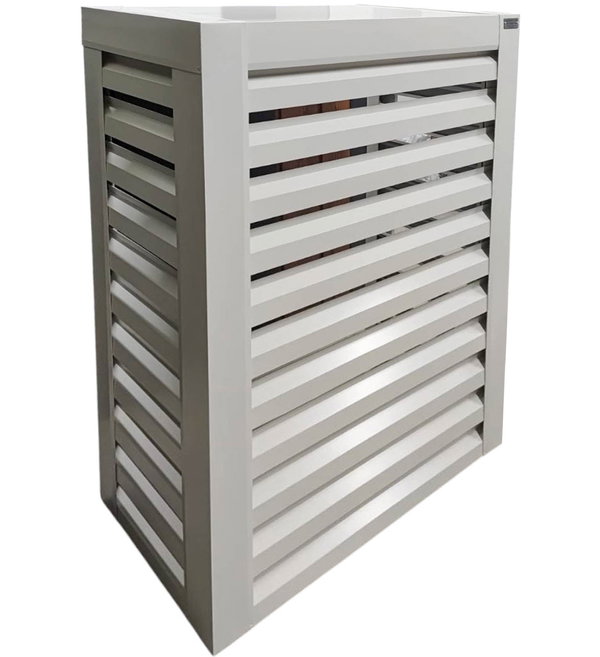 Osłona klimatyzatora – pompy ciepła 100x40x150 cm biały GP705