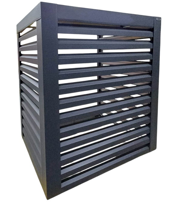 Osłona klimatyzatora – pompy ciepła 100x60x160 cm antracyt GP706