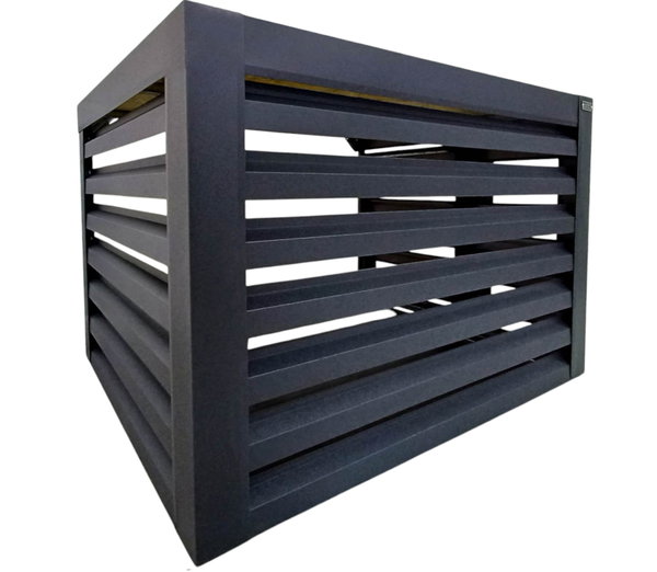 Osłona klimatyzatora – pompy ciepła 110x60x80cm cm antracyt GP707