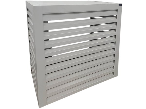 Osłona klimatyzatora – pompy ciepła 120x40x140 cm biały GP708