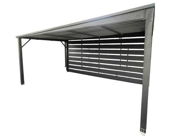 Carport - wiata samochodowa 4x6 m dodatkowa zabudowa dach GP734
