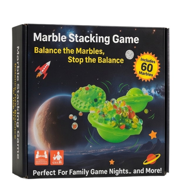 Marble Stacking Game