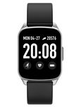 smartwatch unisex g. rossi sw009-5 silver/black (sg004f)