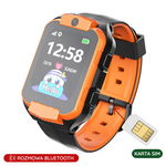smartwatch dziecięcy pacific 32-3 kids - orange / black (sy028c)