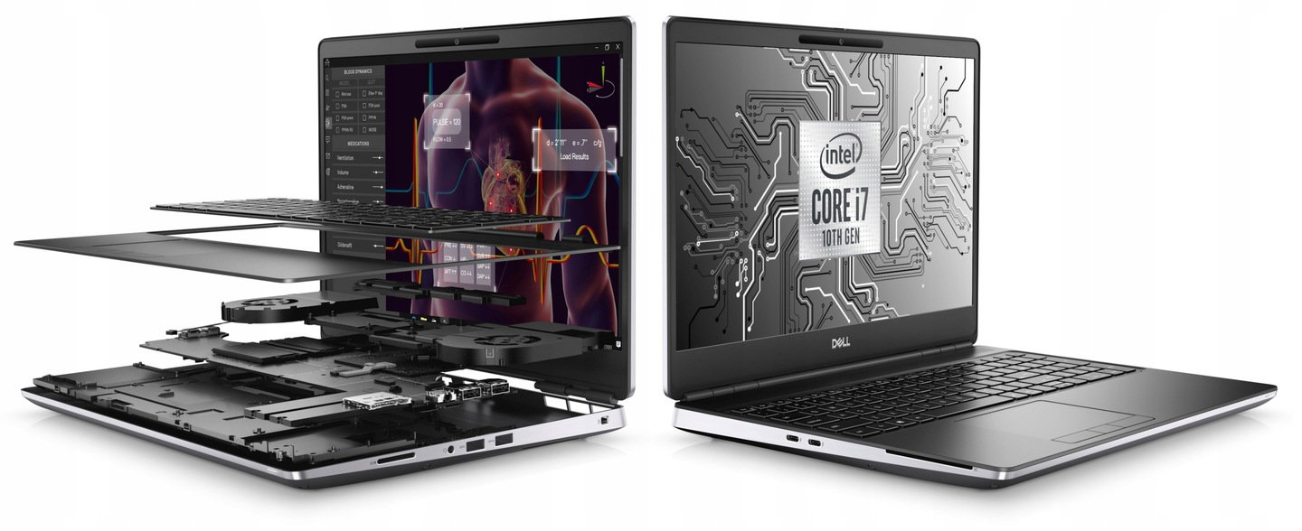 I9 10885h Intel Core I9 Dell Precision 7550 32gb Ram Dell