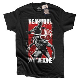 Koszulka DEADPOOL & WOLVERINE filmowy tshirt Logan 02 L