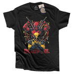 Koszulka DEADPOOL & WOLVERINE filmowy tshirt Logan 01 M