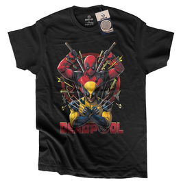 Koszulka DEADPOOL & WOLVERINE filmowy tshirt Logan 01 XXL