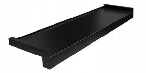 PARAPET Aluminiowy CZARNY RAL 9005 głęb. 40 cm