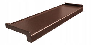 PARAPET stalowy SOFTLINE MIEDŹ ANTYCZNA 35 cm