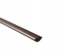 Ćwierćwałek okienny pcv 14x14 wenge 2,5 m.