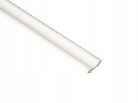 Ćwierćwałek pcv wklęsły 20x20 BIAŁY 2,7 m.