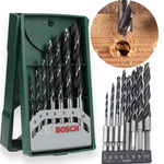 BOSCH X-Line Zestaw wierteł do drewna 7 szt. (3–10 mm)