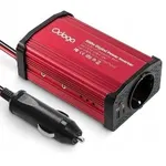PRZETWORNICA DO GNIAZDA SAMOCHODOWEGO  300W 12V na 230V z 2x USB-A WTYK EU