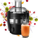 Czarna Sokowirówka Philips HR1832/00 500W 1,5L QuickClean