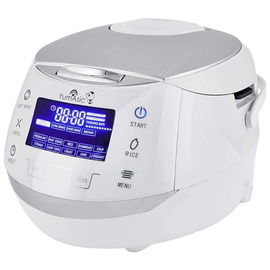 Czarny Szybki Ryżowar z Powłoką Ceramiczną Yum Asia 1,5L 860W Multicooker