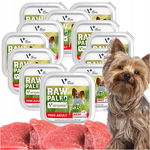Mokra Karma Dla Psów Małych Ras Pasztet Wołowina Bez Zbóż Raw Paleo 12x150g