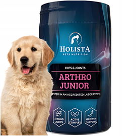 Suplement na Stawy Dla Szczeniąt Ochrona Stawów Holista Arthro Junior 200g