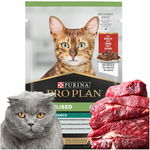 Mokra Karma Dla Kotów Sterylizowanych Saszetki Sos Wołowina Purina 26x85g