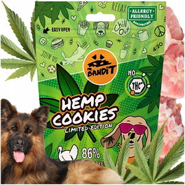 Naturalny Przysmak Dla Psa Indyk Ciasteczka Bezzbożowe Mr. Bandit 75 g