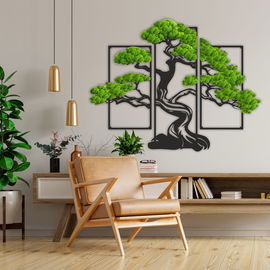 Drzewo z Mchem „Bonsai Tryptyk”