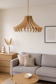 Lampa wisząca drewniana „EcoLume XL”