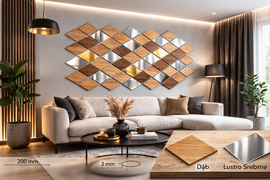 Panel Dekoracyjny Ścienny „DIAMOND LINE”