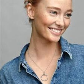 Srebrna zawieszka Pandora małe O