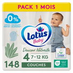 Lotus Baby Douceur Naturelle - pieluchy rozmiar 4 (7-12 kg)