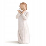 Enesco Willow Tree Figurka Miłości Dekoracja Kamień Beżowy/Biały 17.50 cm