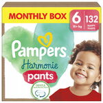 Pieluchomajtki Pampers Harmonie Rozmiar 6 132 szt.