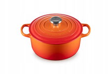 Le Creuset Signature żeliwne naczynie do pieczenia z pokrywką Ø 24 cm