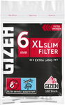 Gizeh Black XL Slim filtry papierosowe 20 opakowań x 100 filtrów