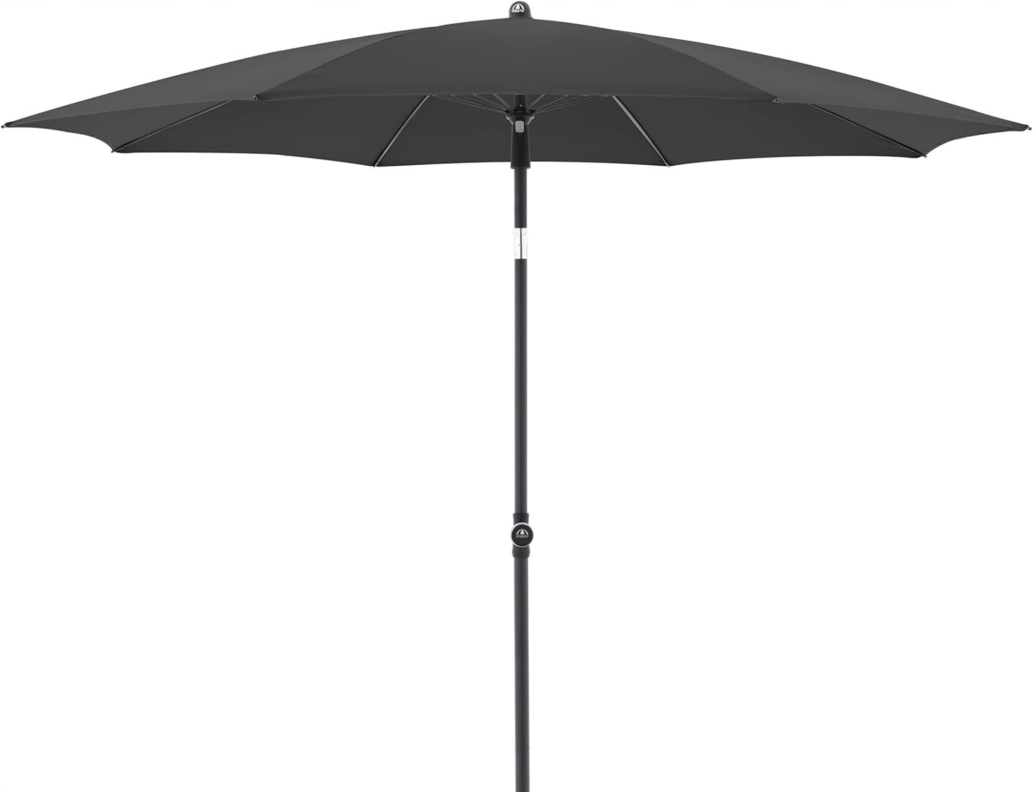 Doppler balkonparasol voor de tuin Rethink 200cm naturel I ronde parasol voor balkon & terras I duurzame parasol I balkonparasol met handmatige opening I met hoes I kantelbare tuinparasol