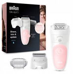 Braun Silk 5 zestaw kosmetyczny depilator damski nasadki do golenia