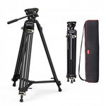 SMALLRIG Video Tripod System 73-Calowy WytrzymałY Statyw z GłOwicą PłYnową