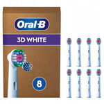 Oral-B 3D White Końcówki do Szczoteczek Elektrycznych, 7 Sztuk