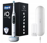 Oral-B iO10 Biała elektryczna szczoteczka do zębów 3 końcówki