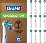 Oral-B Pro CrossAction końcówki do elektrycznej szczoteczki do zębów 12 szt