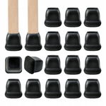 VABNEER 14-19mm Ochraniacz Nogi Krzesła 16 sztuk kwadratowych 14-19mm