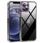 HuwaiH Etui na telefon iPhone 12 nigdy nie żółknie silikonowe ochrona